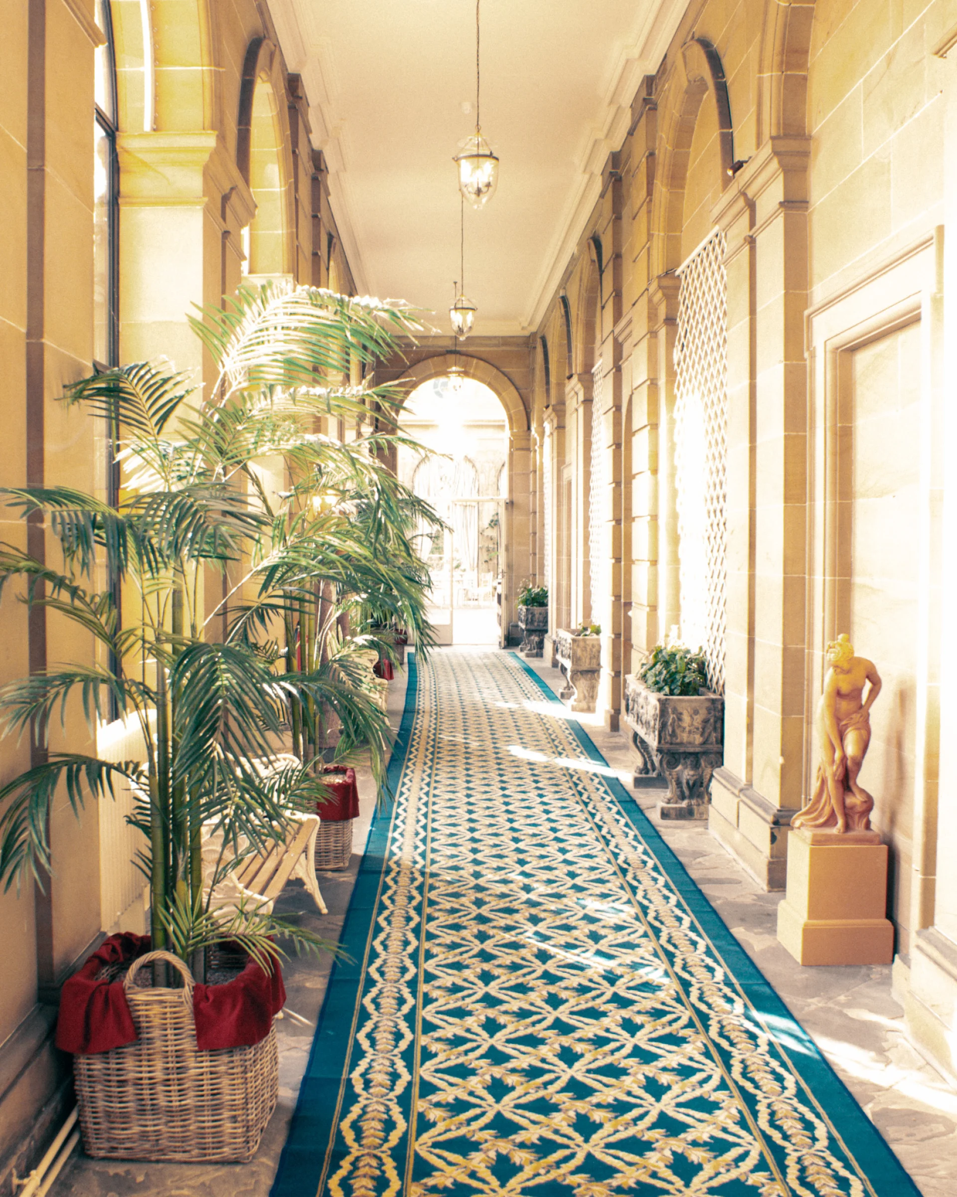 There's a strong chance this image contains the following subjects: architecture,  window. The photographer has provided the following description: Love this walkway through to the orangery at Weston Park, it has such presence, yet minimal. Photographer_name: Lee Sillery. Title: To the orangery. The photographer has provided the following description: Love this walkway through to the orangery at Weston Park, it has such presence, yet minimal. Make: sony. Model: a300. Technical: 18-70mm f8, 800 ISO, 1/13. Published: 2025-09-12 20:18:07